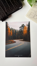 Autumn Drive Premium Card Dashboard | Personal Size/A6