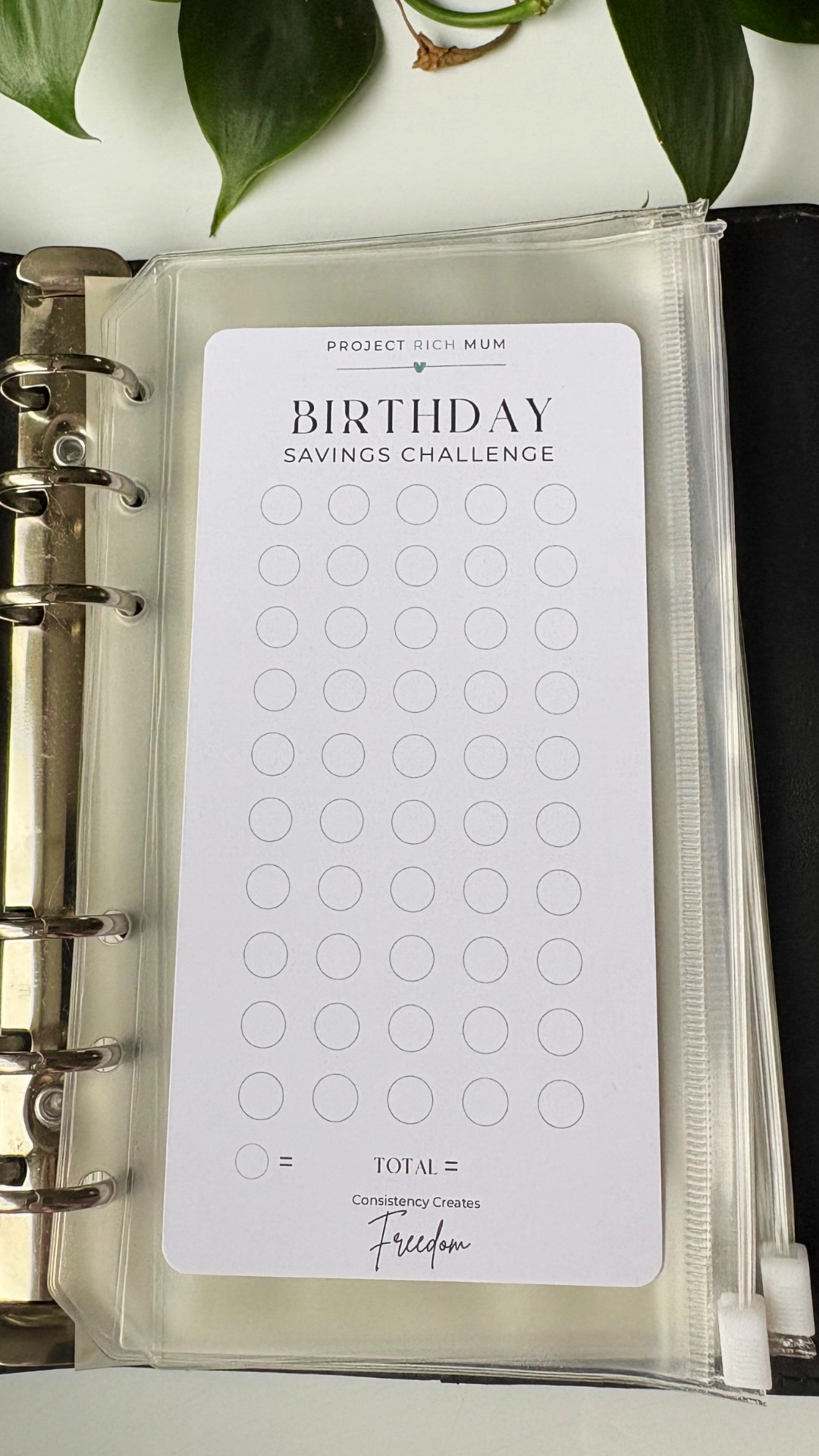 Christmas, Birthday & Holiday Savings Trackers | A6 Savings Challenges