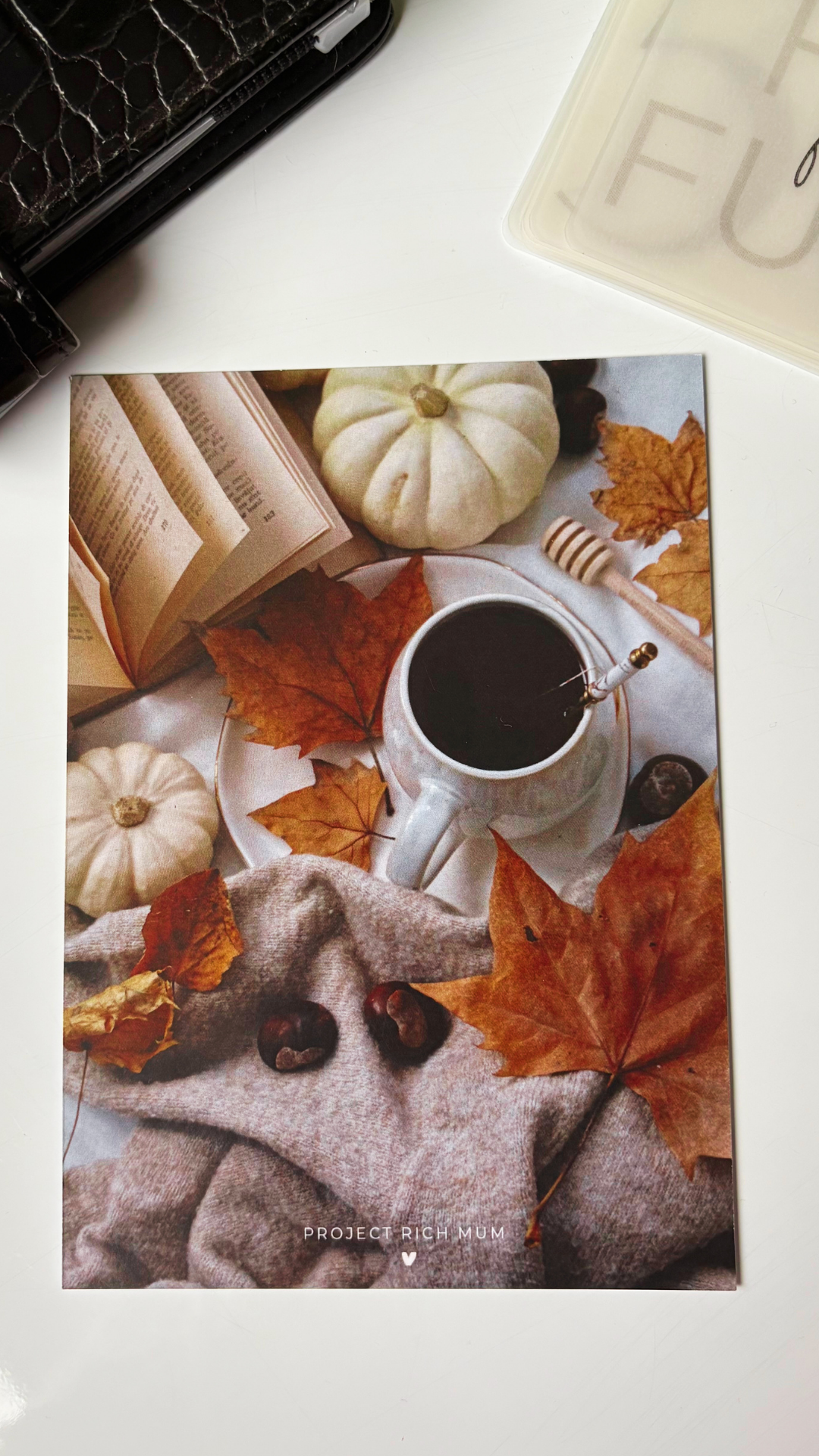 Cosy Season Premium Card Dashboard | Personal Size/A6